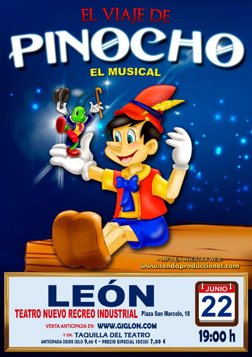 Musical: 'El viaje de Pinocho'