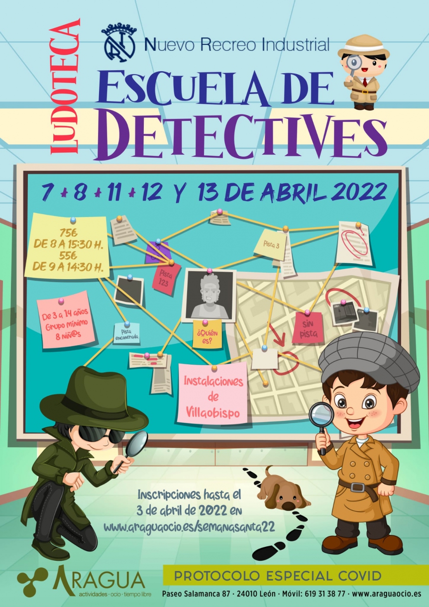 Ludoteca - Escuela de detectives - Villaobispo